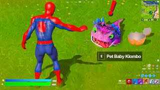 NEW BABY KLOMBO Boss in Fortnite Update [upl. by Ikcim]