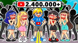 TESTO LE RAGAZZE SU BROOKHAVEN SE SI INNAMORANO DEGLI YOUTUBERS [upl. by Adnohsal]