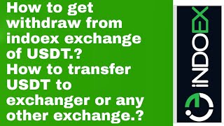 How to get withdraw from indoex exchange [upl. by Enelia624]