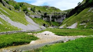 Yorkshire Dales Country Walk  Malham  Gordale Scar  Malham Tarn  Malham Cove round [upl. by Ayatnwahs]