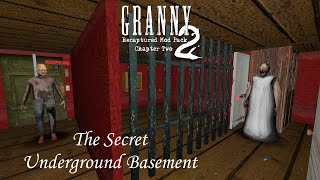 Granny Recaptured PC  The New Secret Underground Basement With Granny Chapter Two v121 Update [upl. by Mcgill]