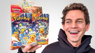 NEW Surging Sparks Pokémon Booster Box Opening [upl. by Sosthina700]