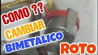 Cambio de Bimetalico Nofrost [upl. by Dilaw]