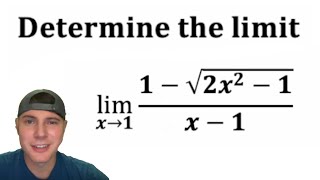 Calculus Limit Example [upl. by Limbert]