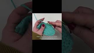 How to single crochet two together or single crochet decrease crochet crochettutorial howto [upl. by Wilburn461]