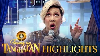 Vice reenacts what got him to 2nd place in a singing contest  Tawag ng Tanghalan [upl. by Niwrad]