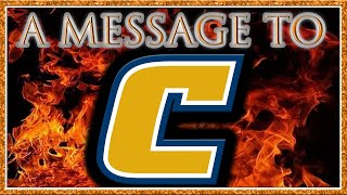 A MESSAGE TO ALL CHATTANOOGA FOOTBALL FANS [upl. by Tessie726]