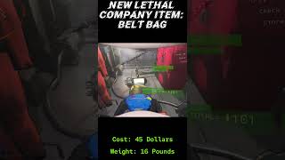 V64 LETHAL COMPANY BELT BAG REVIEW [upl. by Puklich]