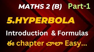 Maths 2b 5Hyperbola different forms of hyperbolaimportant formulas [upl. by Yejus]