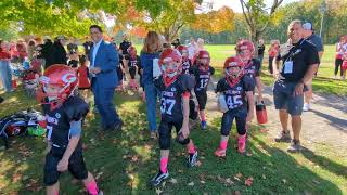 The 8U Guilderland Players Enter The Field [upl. by Bleier]