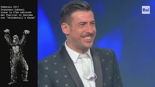 Francesco Gabbani  Homo Occidentalis  Eurovision Song Contest [upl. by Bough]