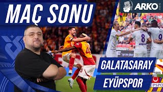 GalatasarayEyüpspor  Maç Sonu Değerlendirmesi  Uwufufu [upl. by Learsi]