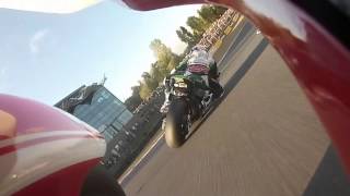 Bridewell onboard Brands Hatch MCE BSB race three [upl. by Akemed]