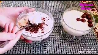 Молочный Кисель  Sutli Jelli Dessert Tayyorlash  Oson Usulda  Easy Milk Jelly Recipe [upl. by Kevan]