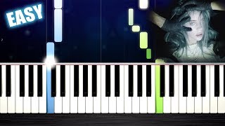 Billie Eilish  bury a friend  EASY Piano Tutorial by PlutaX [upl. by Gnilsia]