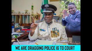 WE ARE DRAGGING THE POLICE IG TO HIGH COURT OF ZAMBIA  HARRY KALABA latestnews [upl. by Alsworth]