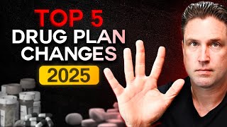 TOP 5 Drug Plan Changes for 2025 MAJOR UPDATES [upl. by Noleta588]