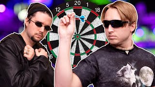 Darts Showdown in Smosh Vegas [upl. by Kunkle233]