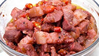 BEST PORK BINAGOONGAN RECIPE  HOW TO COOK BINAGOONGANG BABOY  EASY FILIPINO RECIPE [upl. by Llerraj612]