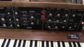 Jabbos 1975 Minimoog Model D Restoration Part 2 By Synthpro [upl. by Kendry]