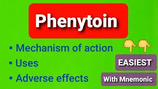 Phenytoin drug MOAUsesside effects [upl. by Esalb]