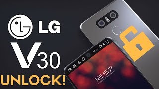 How To Unlock The LG V30 Plus [upl. by Eelesor687]