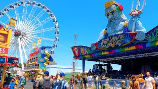 OC Fair FULL Walkthrough 2022  Orange County Fair 4K [upl. by Palila]