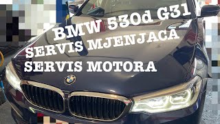 BMW 530d G31 SERVIS MJENJACA i MOTORA [upl. by Demahom]