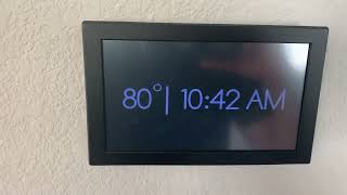 How to connect AprilAire 8840 Thermostat to AprilAire smartphone App [upl. by Natasha]