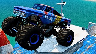 JawDropping Monster Truck Accidents Race Highlights Revealed [upl. by Lupee890]