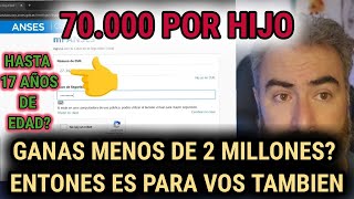 ANSES AYUDA ESCOLAR PASO A PASO COMO PEDIRLA 70000 PESOS POR HIJO SI GANAS MENOS DE 2 MILLONES [upl. by Ahsonek920]