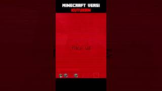 Ini Adalah Minecraft Versi Kutukan 63 minecraft shorts creepypasta horror mcpe error437 [upl. by Eiboj]