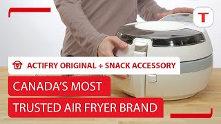 Air Fryer Snacks Made Easy  ActiFry Original with Snacking Grill  Tfal [upl. by Nicolau137]