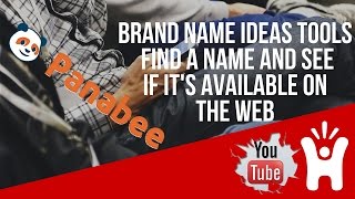 Brand Name Ideas Tools  Find A Name And See If Its Available On The Web [upl. by Arelus]