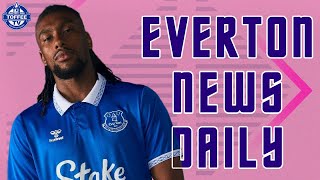 Toffees Unveil New Home Kit  Everton News Daily [upl. by Inaleon1]