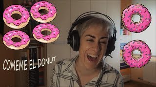 REACCIONANDO A COMEME EL DONUT [upl. by Atnamas]