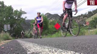 The struggle Up and Over Old Stage Road at the 2011 Boulder Peak Triathlon [upl. by Gilford]