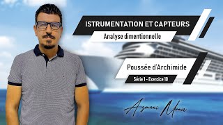 Analyse Dimensionnelle  la poussée dArchimède  S1Ex10 [upl. by Pippa]