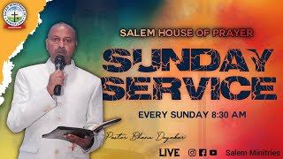 🔴SALEM MINISTRIES  SUNDAY SERVICE  ఆదివారం ఆరాధన  03NOV2024  PASTOR BHANU DAYAKAR [upl. by Rahs224]