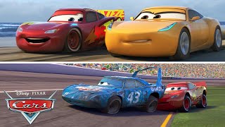 Lightning McQueens Kindest Racing Moments  Pixar Cars [upl. by Atiken206]