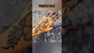 simple and stylish mehndi designsviralshort wow subscribe for more videossupport my channel [upl. by Faunie]