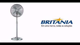 Ventilador de coluna Britânia Turbo 40 Inox [upl. by Meridith229]