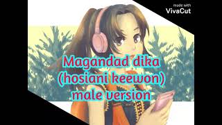 Karaoke magandad dika male version [upl. by Rangel]