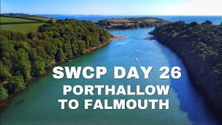 SWCP Day 26 Porthallow to Falmouth 4K [upl. by Leihcim]