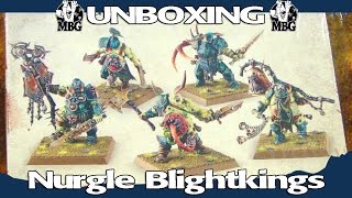 UNBOXING  Nurgle Blightkings [upl. by Merna922]