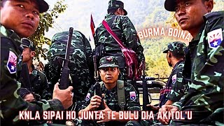 KNLA holeh Burma Sipai Ho Myawaddy Khopi a Kichu  NUG ten Akiloipi Ho Kisemtup Lou kuki [upl. by Brit]