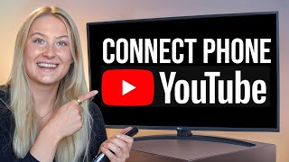 How to Connect a Phone to a TV on YouTube  Full Guide [upl. by Oly]