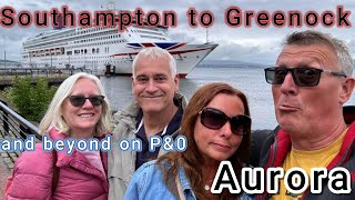 Southampton to Greenock on pampo Aurora [upl. by Kachine]