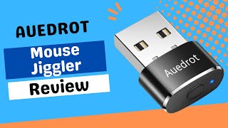 AUEDROT Mouse Jiggler Undetectable Metal USB Mouse Mover with Switch Button Review [upl. by Leahcimauhsoj687]