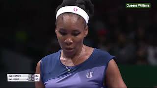 Caroline Wozniacki v Venus Williams Singapore 2017 Final Highlights [upl. by Ehcnalb141]